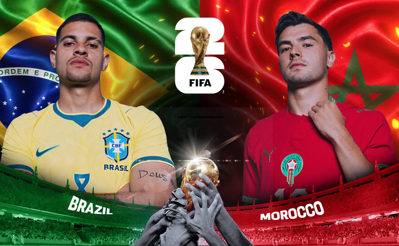 Brazil chạm trán Morocco trong trận mở màn bảng C